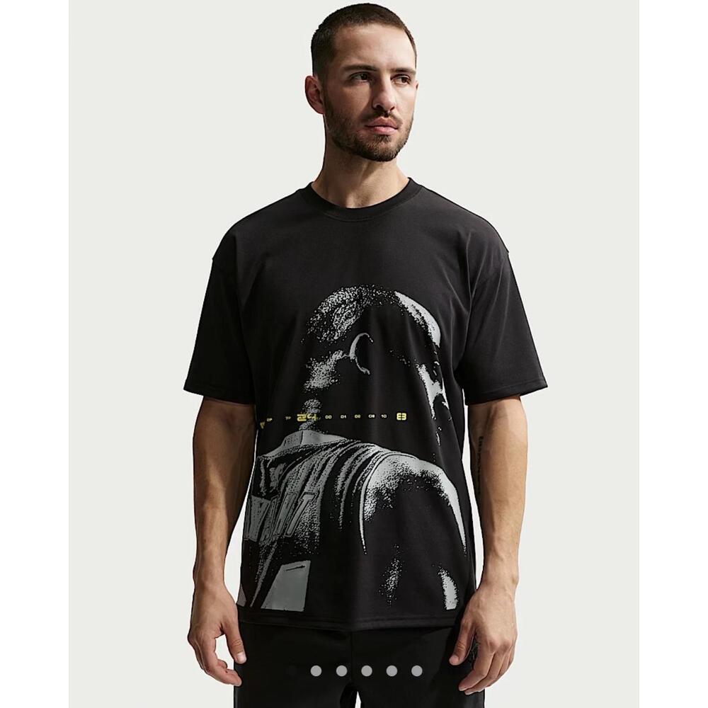 Nwt Kobe Mamba Basketball Loose Fit Dri-Fit Men Black T-Shirt